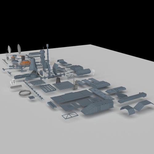 Greeble pack preview image